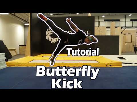 Butterfly Kick (B-Kick) Tutorial - Tricking By Bob Reese