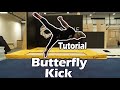 Butterfly Kick B Kick Tutorial Tricking By Bob Reese