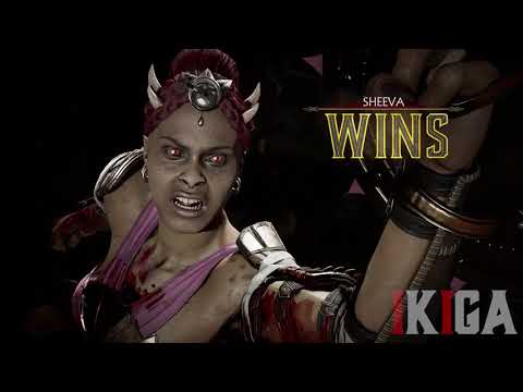 SHEEVA MEETS SHEEVA DIALOGUE ALL INTROS & VICTORIES - MORTAL KOMBAT 11 ULTIMATE VERSION