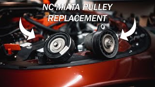 Fixing a Rattling NC Miata Engine Bay - Idler and Belt Tensioner Replacement