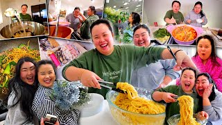 VLOG: goodbye... 🥲 cooking with bestie, what i eat in a week, easy home recipes, spring shopping! ❤️