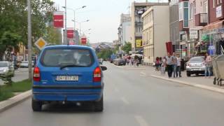 Drive to Prishtina, Kosovo