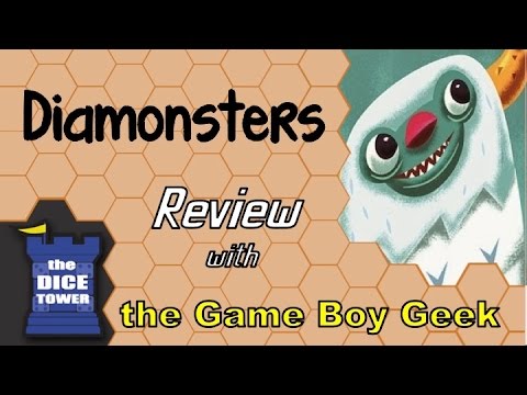 The Game Boy Geek (Dice Tower) Reviews Diamonsters