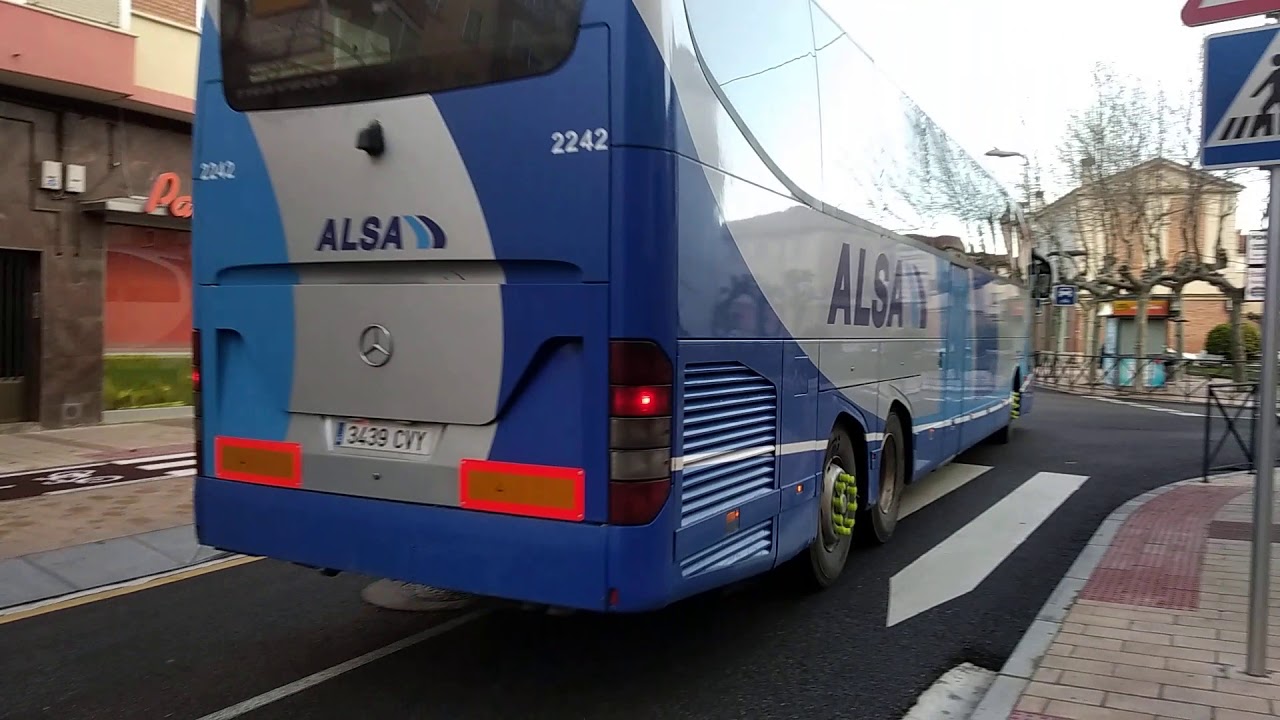 ALSA - Mercedes Benz Travego 2242 en Aranda de Duero