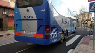 ALSA - Mercedes Benz Travego 2242 en Aranda de Duero