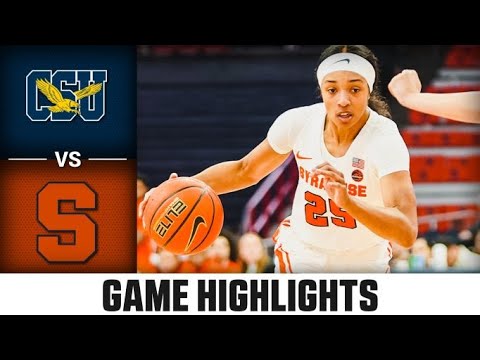 Coppin State vs. Syracuse Women's Basketball Highlights (2022-23)