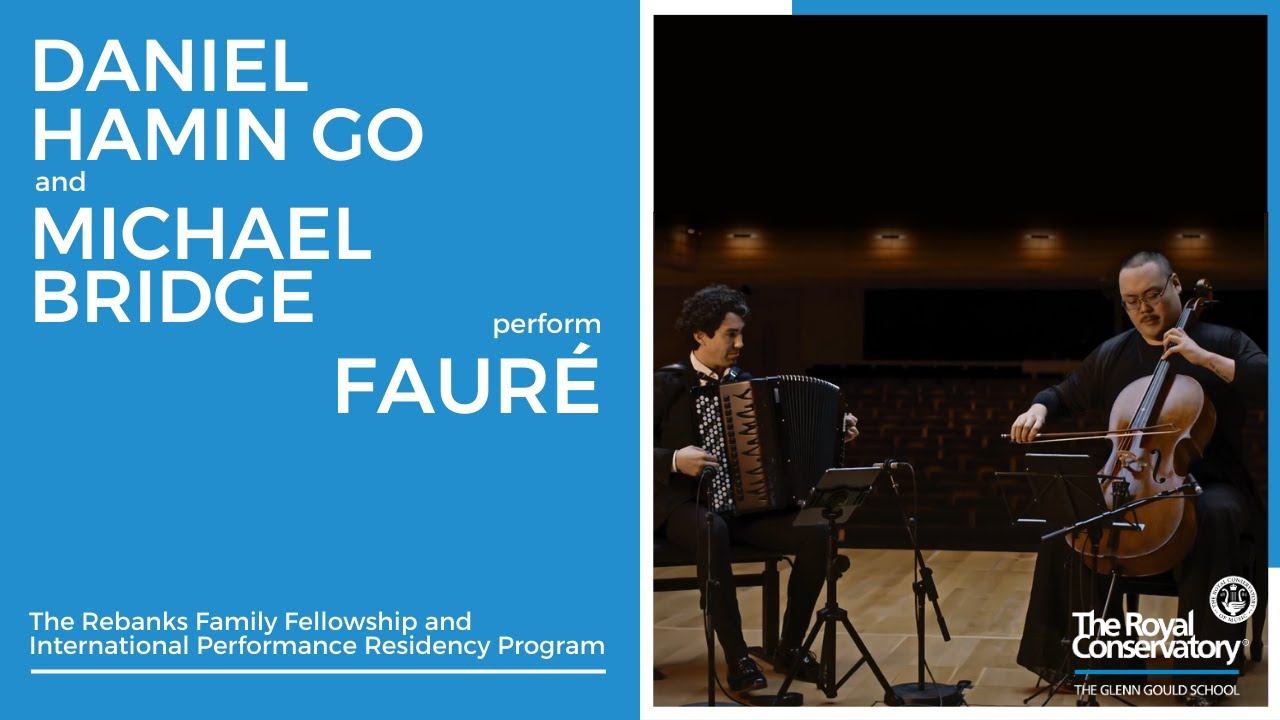 Daniel Hamin Go & Michael Bridge perform Fauré's Élégie, Op. 24