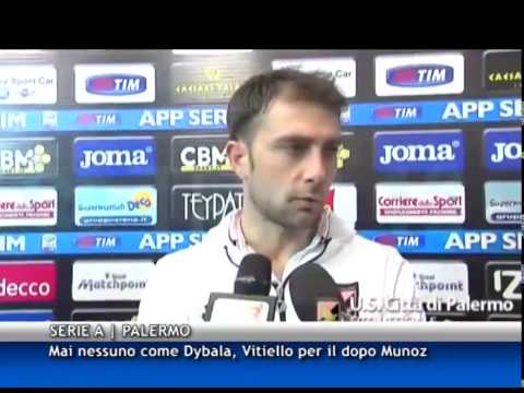 Serie A, Palermo: Vitiello per il dopo-Munoz [TGMed Sport 20/01/2015]