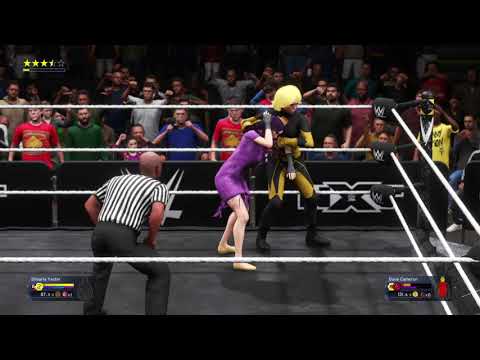 WWE 2K20 Dimaria Yester VS Dove Cameron (Mal)