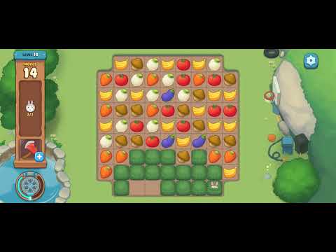 [Gameplay] We Bare Bears Match3 - Level 10 (No Boosters)