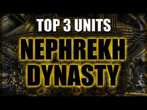 Top 3 Nephrekh Dynasty Units - War Zone Nephilim - 9th Edition Necrons - Warhammer 40k 2022