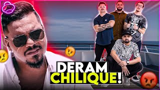 4 AMIGOS ABANDONAM SHOW por TRETA em NAVIO do SORRISO MAROTO
