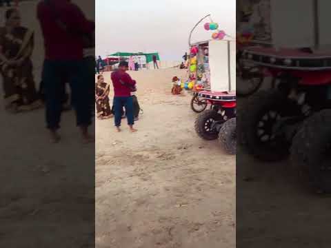 A walk in the Beautiful Mandavi Beach......