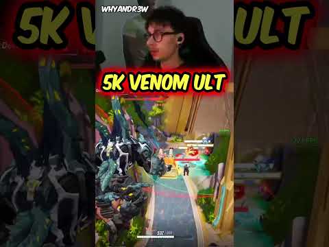 RANK 1 Venom Gameplay Is Crazy! 😱🔥#marvelrivals