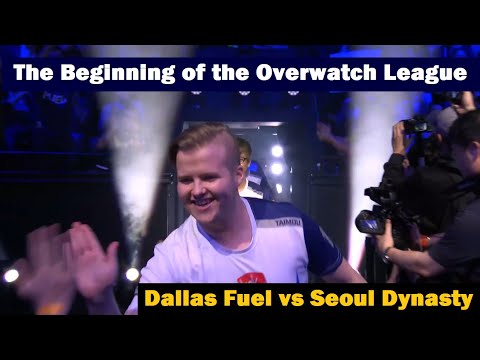 The Beginning of the Overwatch League | Dallas Fuel vs Seoul Dynasty