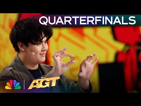 SAM HUANG AGT 2024 ÇEYREK FİNAL: PARMAK MANİPÜLASYONUYLA SALONU ŞAŞIRTAN AN
