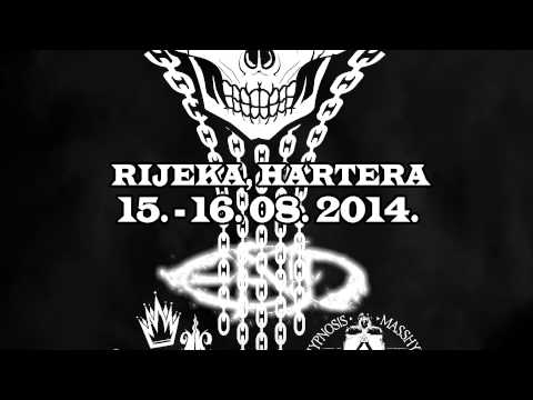 DARK „O“ METAL FEST 2014 - tvornica Hartera , Rijeka , 15. i 16. 08. 2014