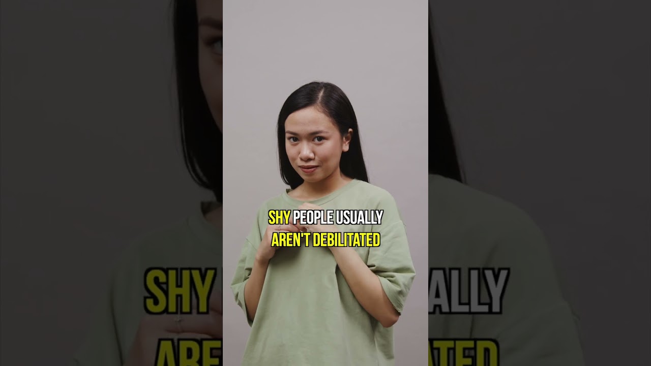 What’s the difference between social anxiety and being shy? #shorts