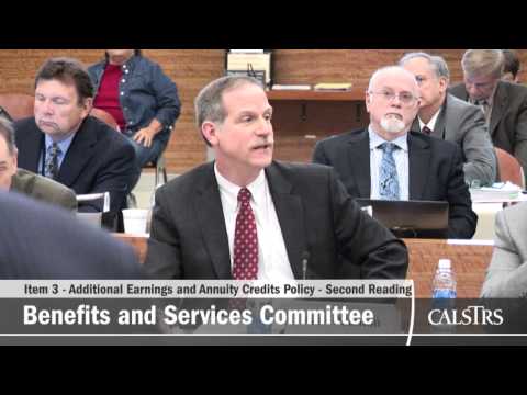 Teachers' Retirement Board February 2015 - Benefits and Services Committee (Part 1 of 2)