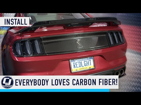 Ford Performance Carbon Fiber Deck Lid Panel *INSTALL* #fordperformance