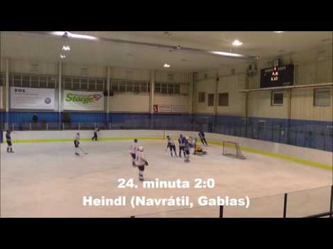 MH SUPERLIGA 1. kolo (jaro 2017)  Red Wheels vs. Griffins  3:2 - sestřih gólů