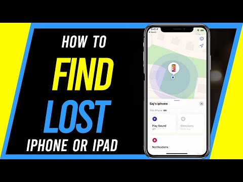 How to Find Lost iPhone or iPad - Find My App