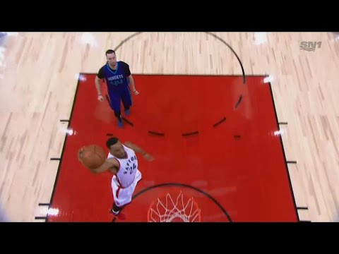 Raptors Highlights: Powell Steal and Slam - March 29, 2017