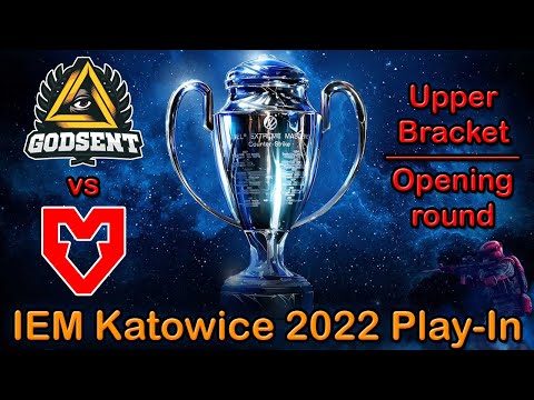 CS:GO HIGHLIGHTS - GODSENT vs MOUZ [IEM Katowice 2022 Play-In | Double Elimination | BO1]