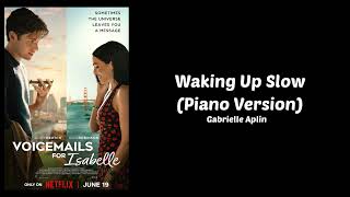 Gabrielle Aplin - Waking Up Slow (Piano Version) (Audio) (Voicemails for Isabelle)