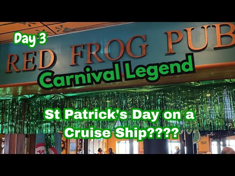 Thumbnail for Carnival Legend- Having fun on St. Patrick's Day/ Day 3 March 2025
