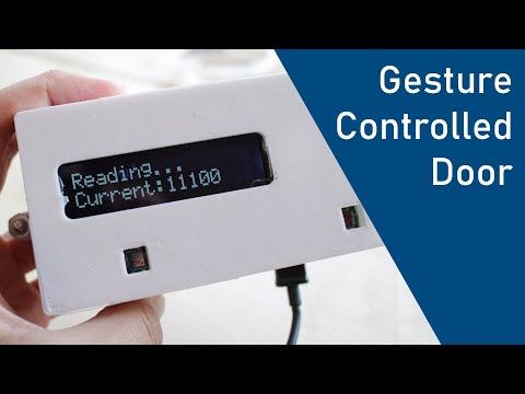 Opening a Door with Hand Gestures and Arduino