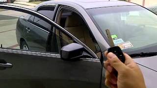 Honda Accord Remote Windows - Roll Down With Key Fob