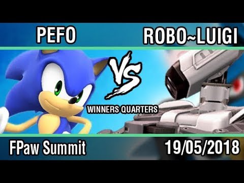[Force Paw Summit] Pefo (Sonic) vs Robo-Luigi (R.O.B.) Winners Quarters