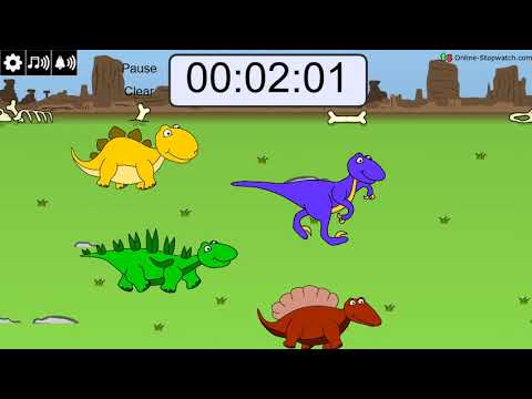 6 Minute Dinosaur Race Timer