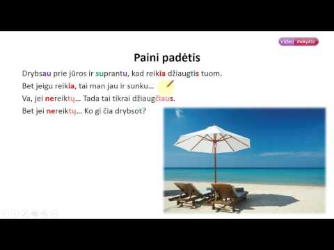Learn Lithuanian with texts [7] A complicated situation