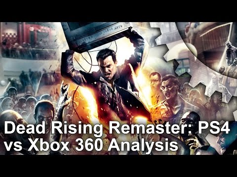Dead Rising Remaster: PS4 vs Xbox 360 Original Analysis + Frame-Rate Test