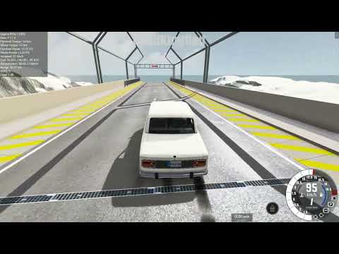 BeamNG - 20K rpm clutch dump fail