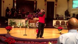 Quentin Nelson- "How Bad Do You Want It" Live at New Hope Baptist Church New Year's Eve 2012