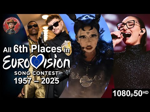 All 6th Places in Eurovision Song Contest (1957-2025)