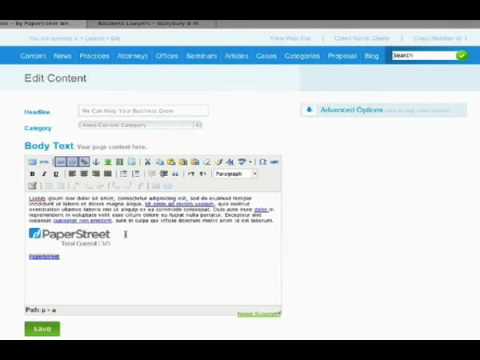 Total Control Content Management System by PaperStreet