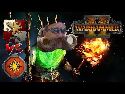 Empire vs Lizardmen | MUSTACHE OUT FOR SIGMAR - Total War Warhammer 2