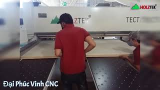 Máy panel saw + bàn nâng thông minh | Tectra 328 | Holztek