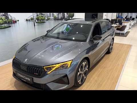 NEW Skoda Octavia RS Facelift 2025 - Quick look (Škoda Octavia Combi RS)