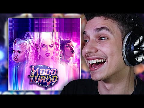 Rapper Reacts to Luísa Sonza, Pabllo Vittar, Anitta - MODO TURBO (Clipe Oficial)