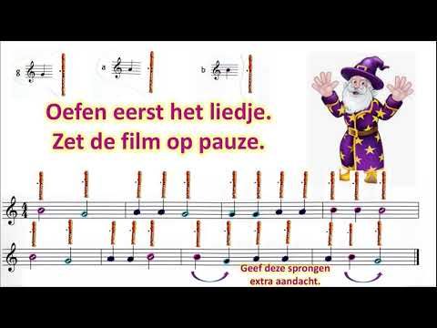 Blokfluitland, les 5 'hé, wat hoor ik daar'?