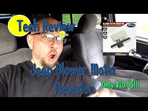 Cheap Blower Motor Resistor in the Jeep