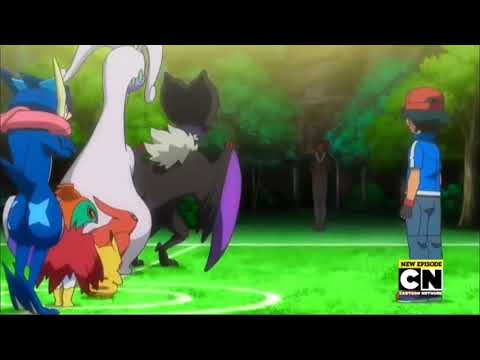 Pokemon XY Lysandre Meet's Ash