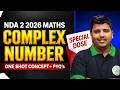 सम्मिश्र संख्याएँ (Complex Numbers) एक ही क्लास में पूरा कॉन्सेप्ट | NDA Maths
