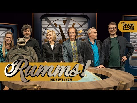 Die Evolution der Mondfahrt. RUMMS! - Die News-Show mit Olaf Schubert | MDR SPASSZONE