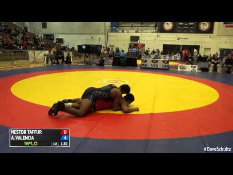 74 Quarter-Finals - Nestor Taffur (United States) vs. Anthony Valencia (United States)